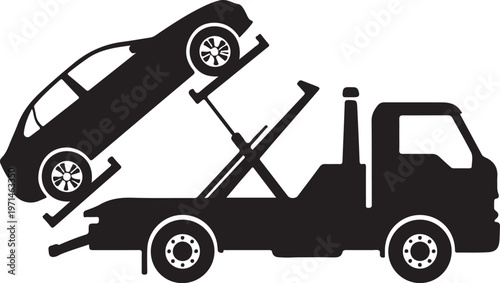 Tow truck, car recovery, vehicle transport, roadside assistance