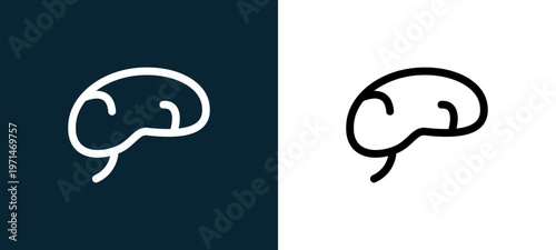 Two-color spleen human body part outline icon pair in black and white, editable stroke vector illustration for web, mobile apps, UI design, branding, and print from body parts