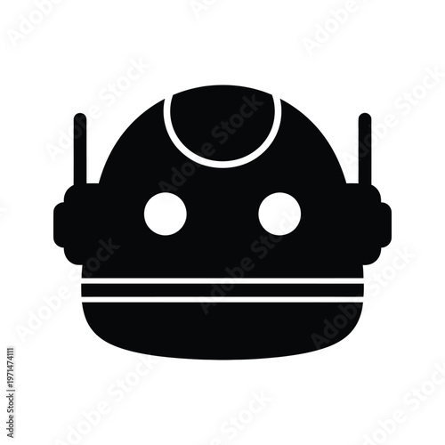 A whimsical robot with a friendly and approachable design