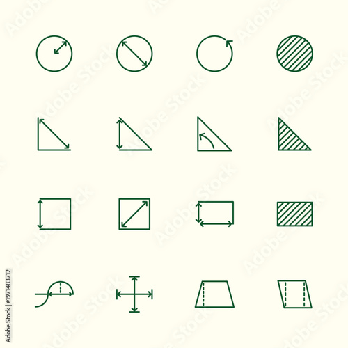 Measurement artful useful trendy stylish design vector Illustration cute colorful background