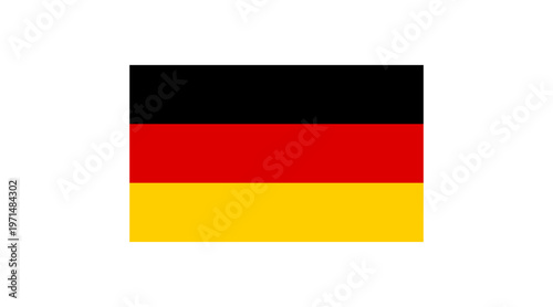Free Download Germany Official flag are in Heart, Rectangular and Circular Round shape and Germany flag isolated on white background. - GFXLoad