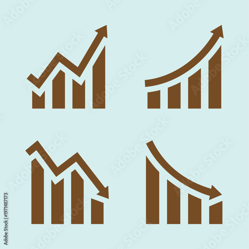 Growing artful useful trendy stylish design vector Illustration attractive colorful background