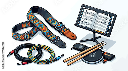 Drum Sticks and Electronic Drum Accessories.