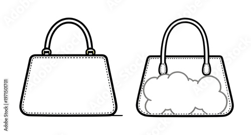 handbag, bag, purse, tote, fashion, accessory, style, chic, elegant, luxury, leather, strap, handle, clutch, satchel, shopper, carry, female, women, lady, shopping, retail, boutique, minimal, simple, 