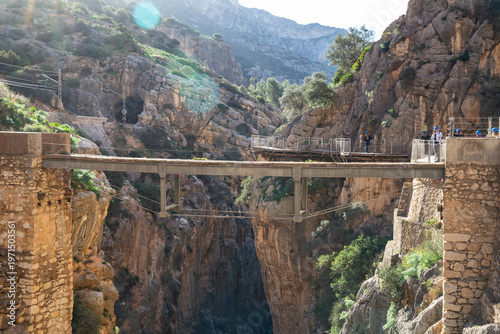 Royal Bridge on the Caminito del Rey