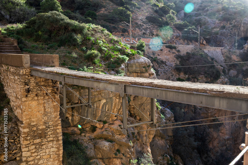 Royal Bridge on Caminito del Rey trail