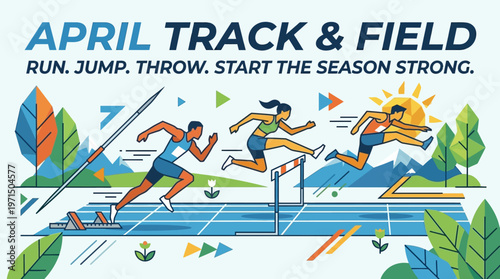 April Track And Field Season Announcement