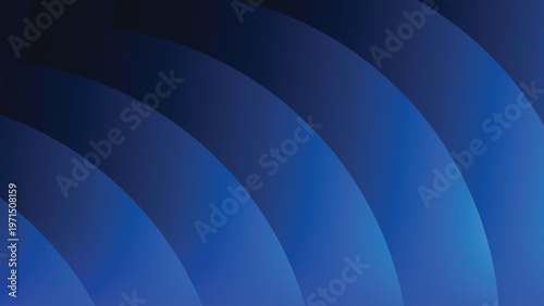 Futuristic elegant dark gradient waves with glowing effects, abstract modern background design for banner, poster and presentation