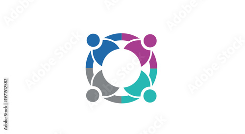 Diverse People Connecting Teamwork Unity.