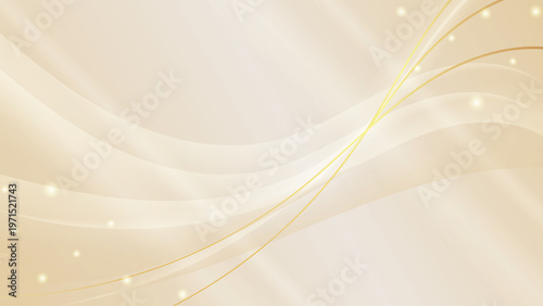 Minimalist Golden Line Art on Cream. Sophisticated abstract textures for cosmetic packaging, business cards, and luxury aesthetic projects.