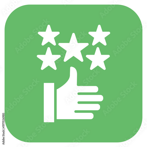 5 Stars Icon Style