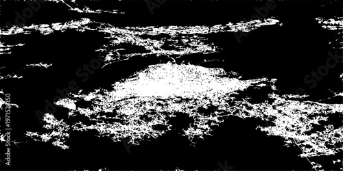 Abstract grunge background featuring a black ink splat pattern with a dirty paint texture and a splash border frame vector illustration design