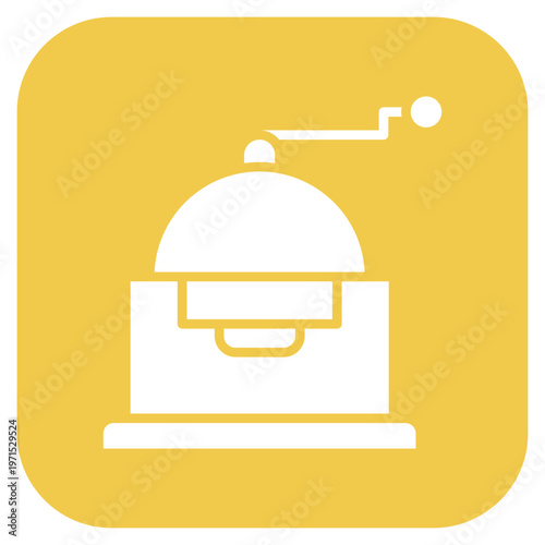 Coffee Grinder Icon Style