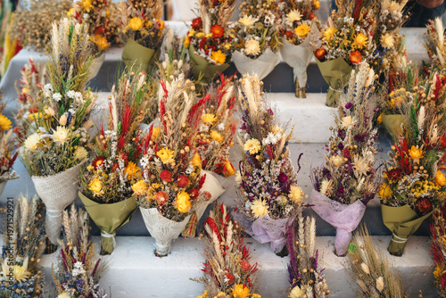 Photos Traditional Polish Easter palms, Hand-made market in Poland