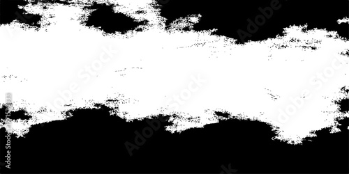 Abstract grunge background featuring a black ink splat pattern with vintage paint texture and a dirty spray border design for an artistic wallpaper element