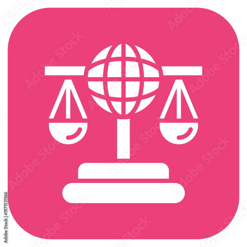 International Law Icon Style