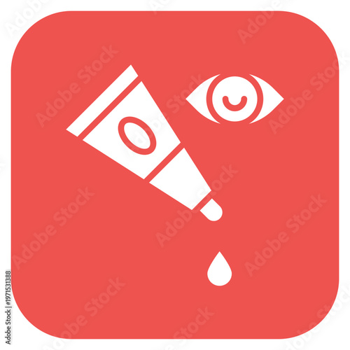 Eye Cream Icon Style