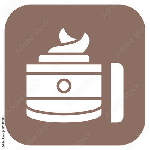 Face Cream Icon Style