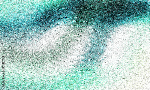 Canvas Print Abstract pixelated art depicting a blurry, indistinct shape on a textured backgr