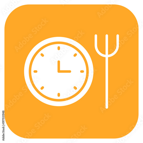 Eating Slowly Icon Style