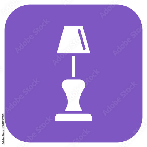 Desk Lamp Icon Style