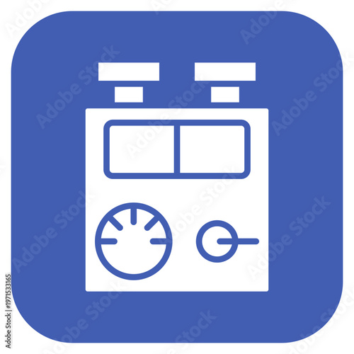 Gas Fume Chamber Icon Style