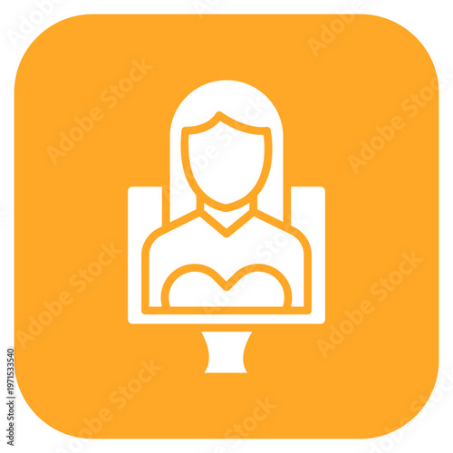 Influencer Female Icon Style