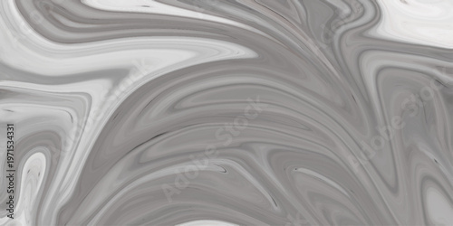 Abstract Gery and silver liquid texture background. Natural marble patterns. Women Sarees Design, Digital Textile Saree Design Illustration. Marbleized bright effect with fluid painting backdrop.