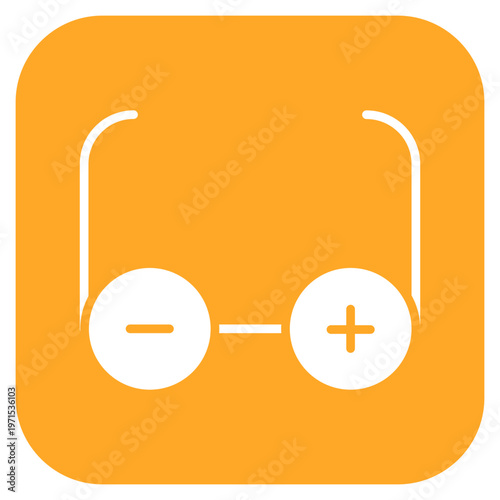 Glasses Prescription Icon Style