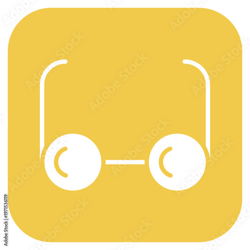 Glasses Icon Style