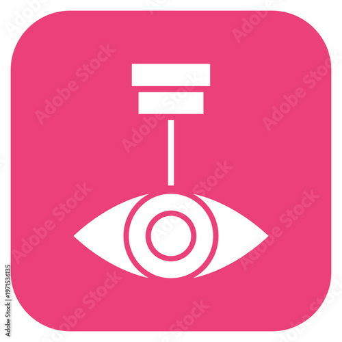 Laser Vision Correction Icon Style