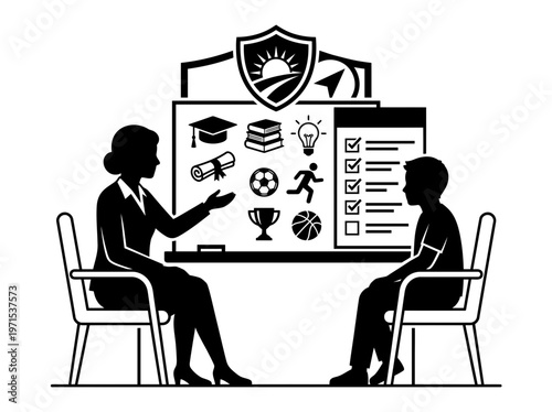 Counselor supporting youth recovery during prevention session