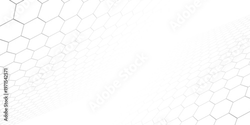Black background with blue neon hexagon grid. Glowing hex background