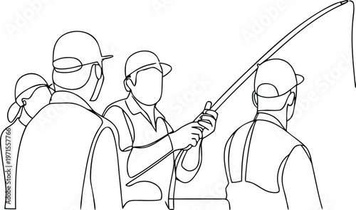 Group of People Working Together