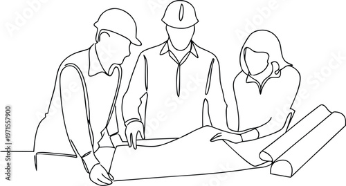 Team Working On Project Plan