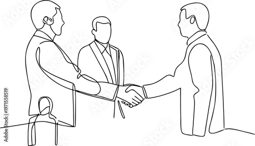 Business Deal Handshake Agreement Partnership Collaboration Success