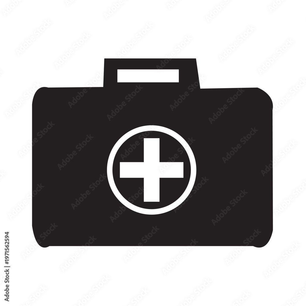 Fototapeta premium first aid kit icon