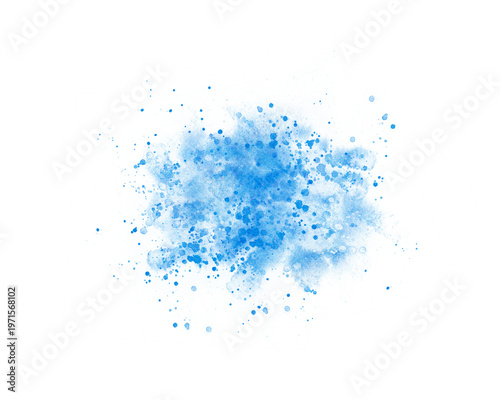 Pastel blue watercolor paint stroke background for banner or card invitation and card wedding elements
