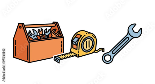Tools for construction and repair work.