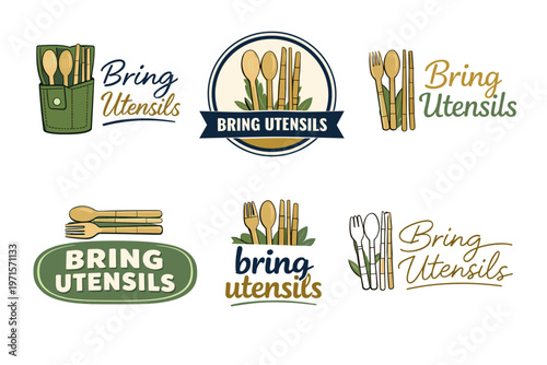 Bring utensils: eco-friendly tableware designs in various styles