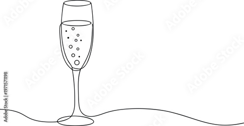 Simple Glass With Drink