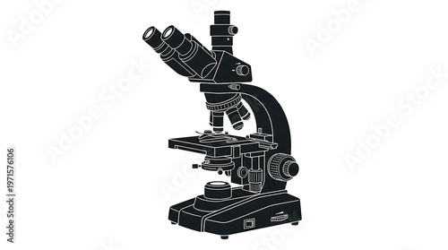 hand holding a microscope