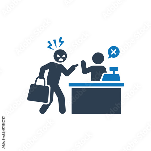 Retail Checkout Dispute icon