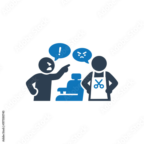 Service Counter Complaint icon