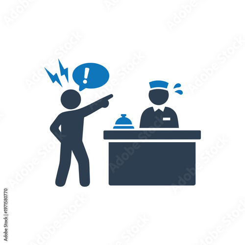 Reception Desk Complaint icon