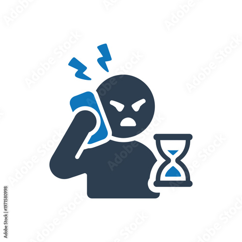 Angry Call Delay icon