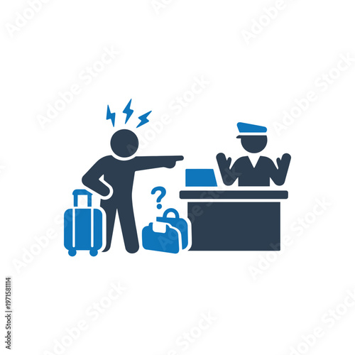 Lost Luggage Complaint icon