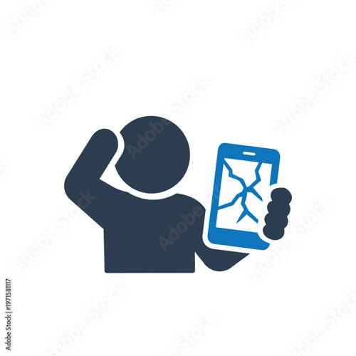 Broken Device Frustration icon