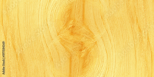 Natural light pine wood texture background with organic grain patterns and decorative knot, close-up timber surface
