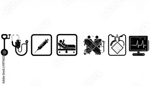 Healthcare Essentials & Medical Icons